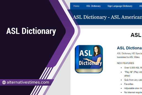 ASL Dictionary ASL Dictionary