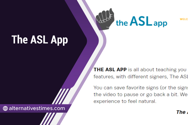 The ASL App The ASL App